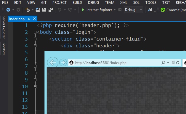 How to run PHP applications in Visual Studio 2012 – Sup-a-Dillie-O